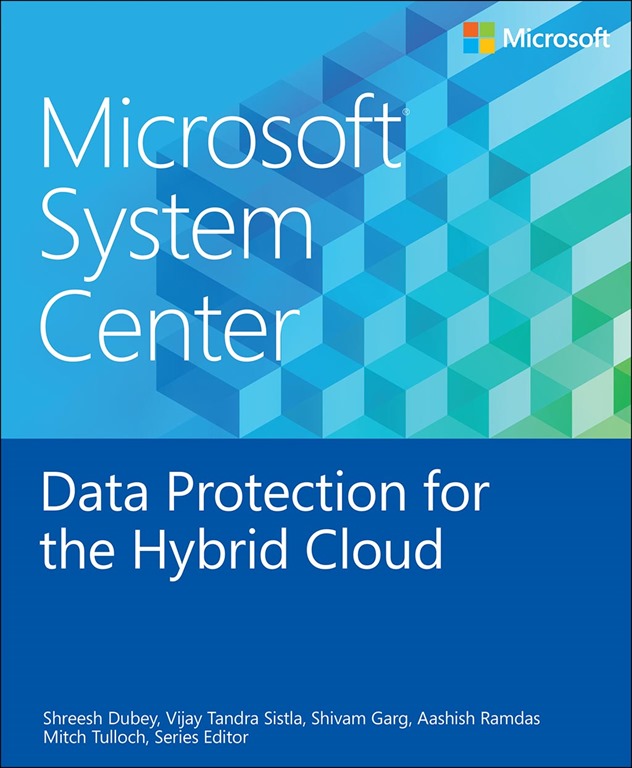 Free ebook: Microsoft System Center Data Protection for the Hybrid Cloud